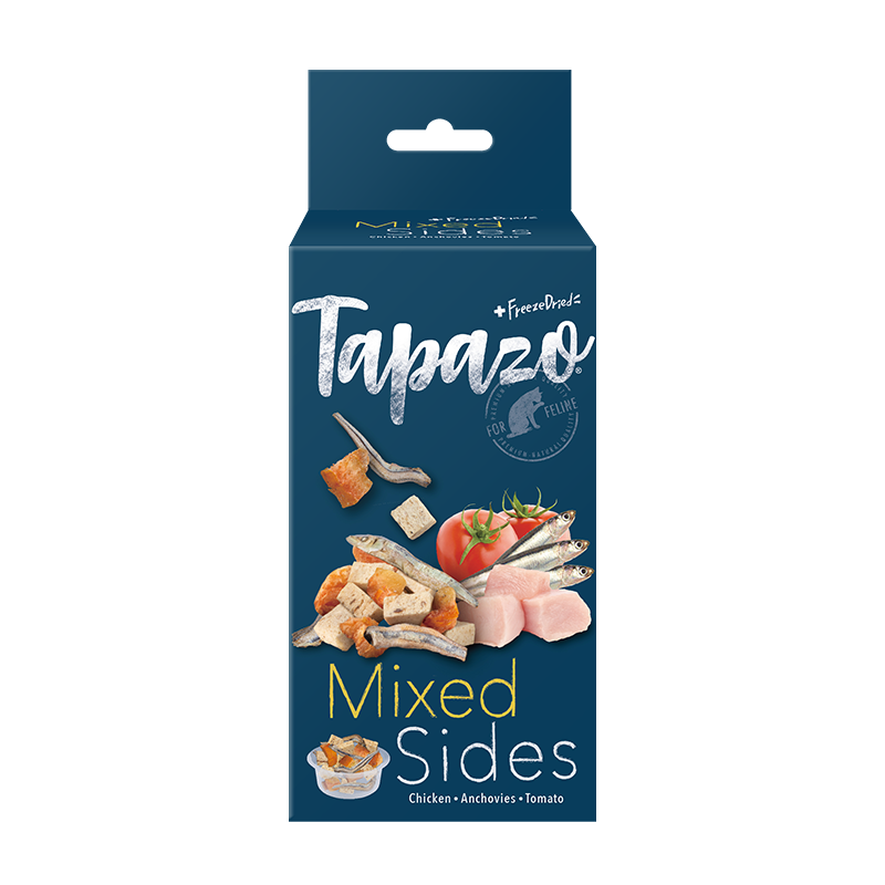 雞肉+小魚乾+番茄